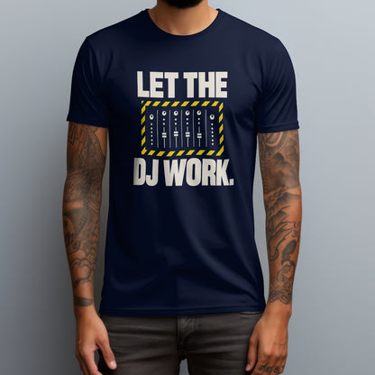 give the DJ room to work navy