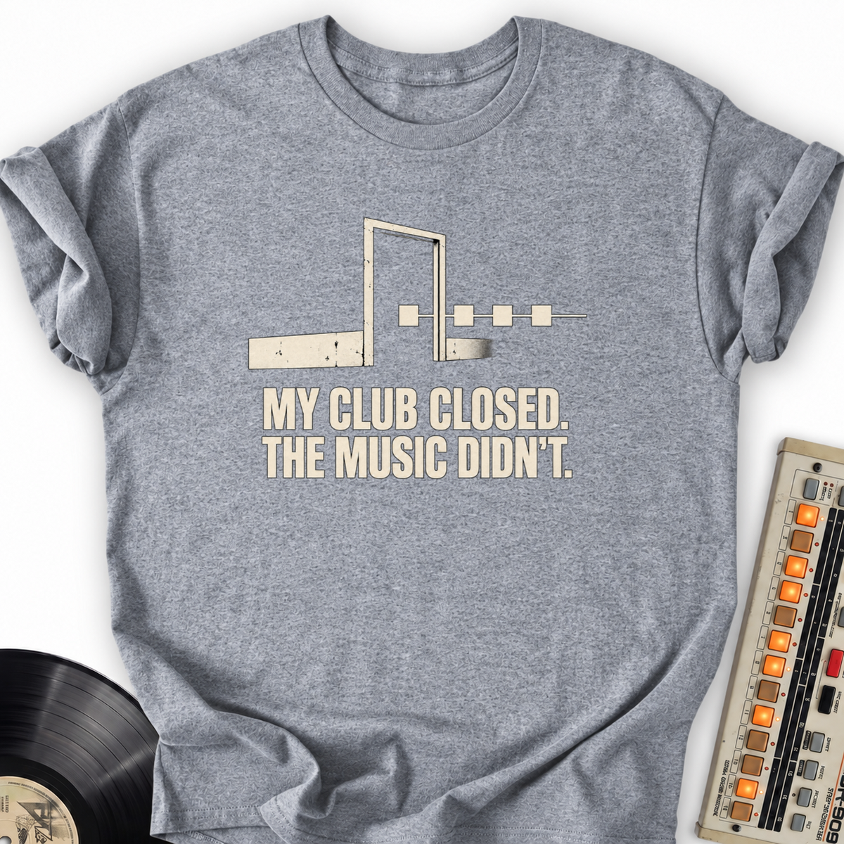the club closed the music stayed gray