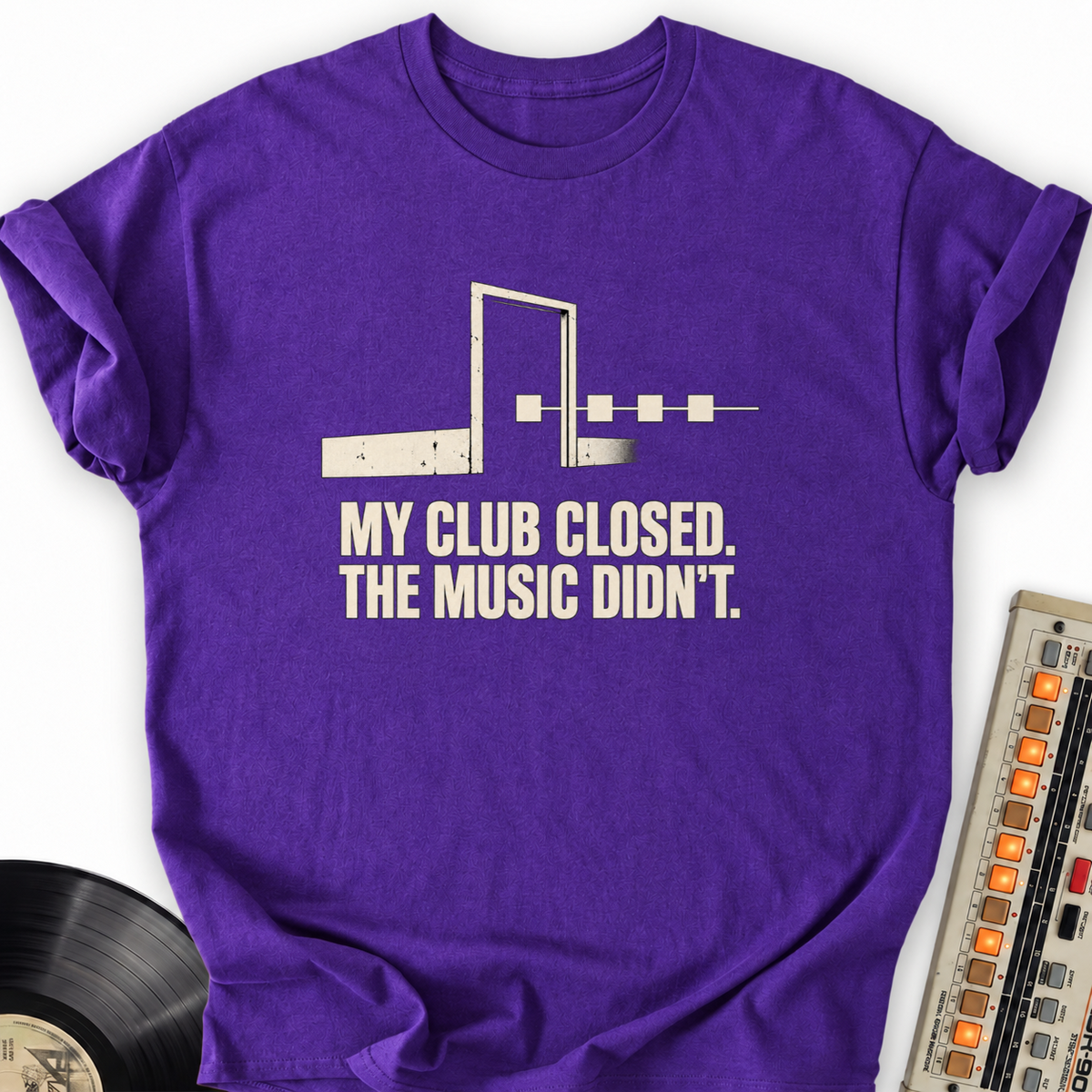 the club closed the music stayed purple