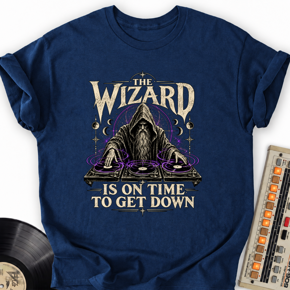 the wizard is on navy
