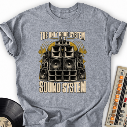 sound system gray
