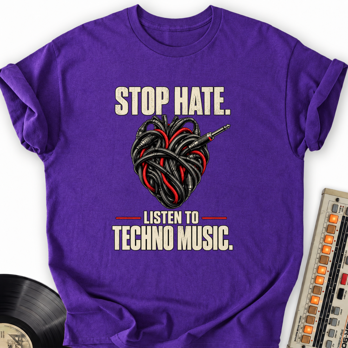stop hate purple