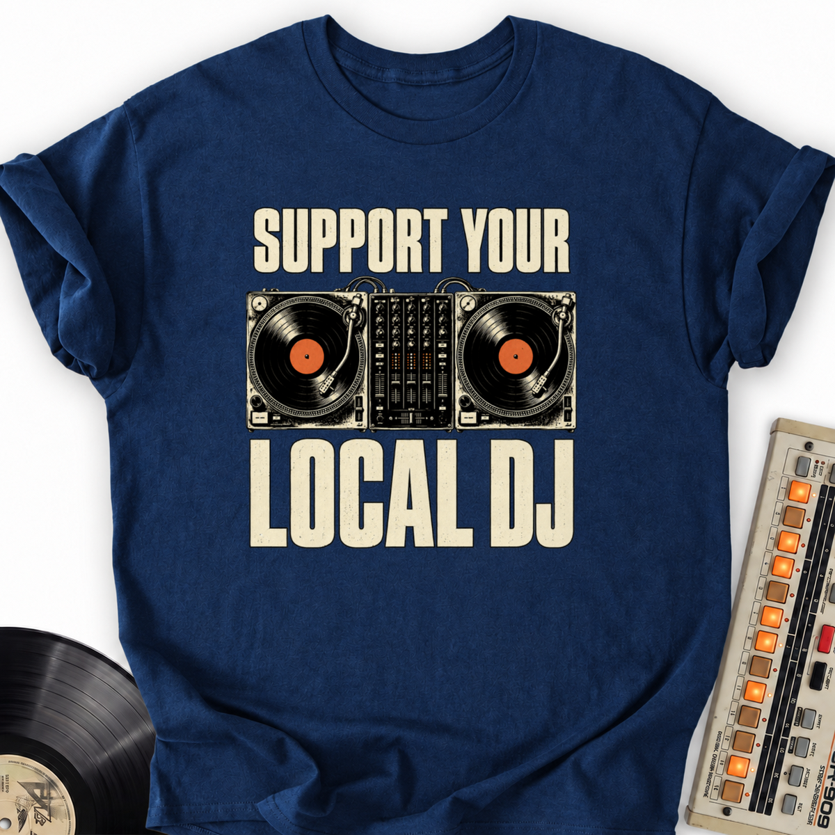 support your local dj navy