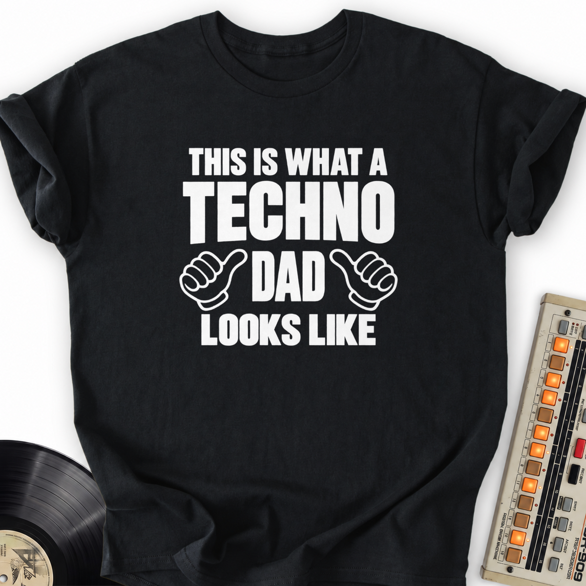 techno dad looks like black