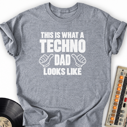 techno dad looks like gray