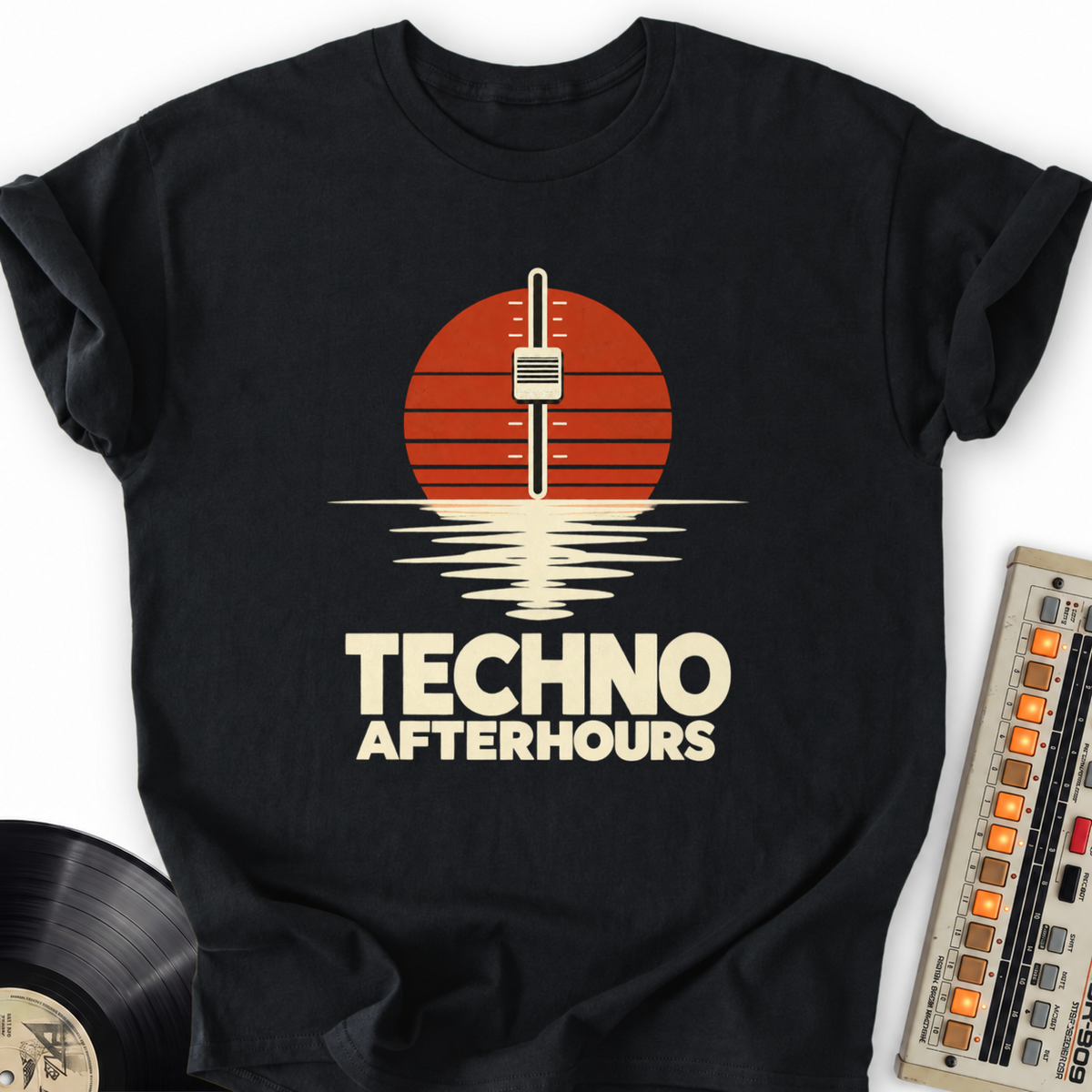 techno afterhours sunrise black
