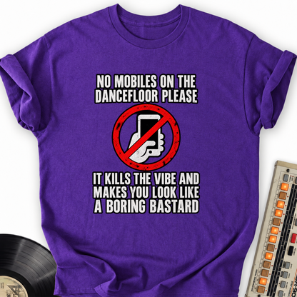 no mobiles boring bastard purple