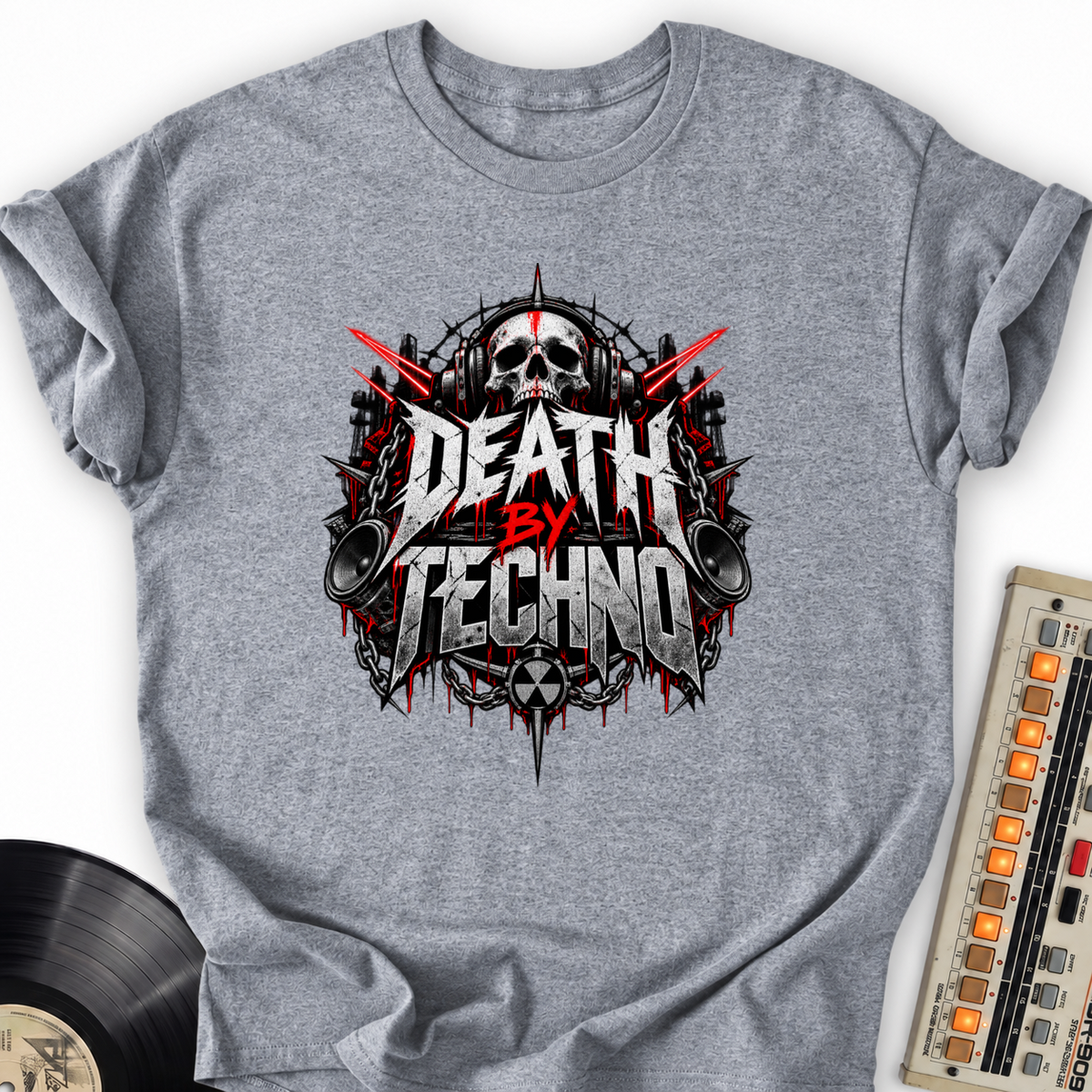 death by techno gray