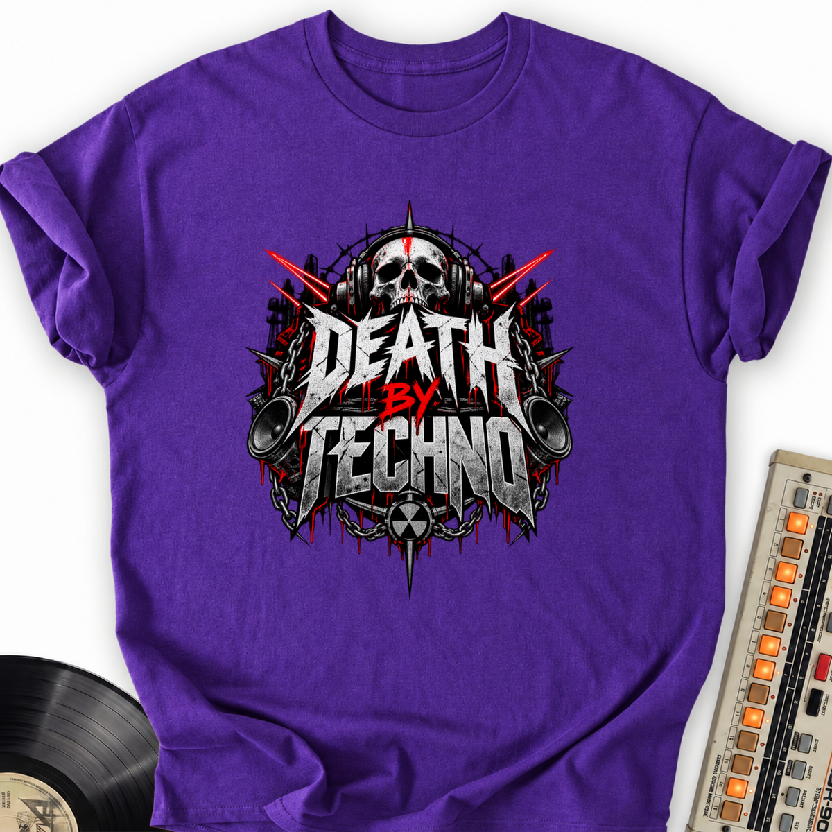 death by techno purple