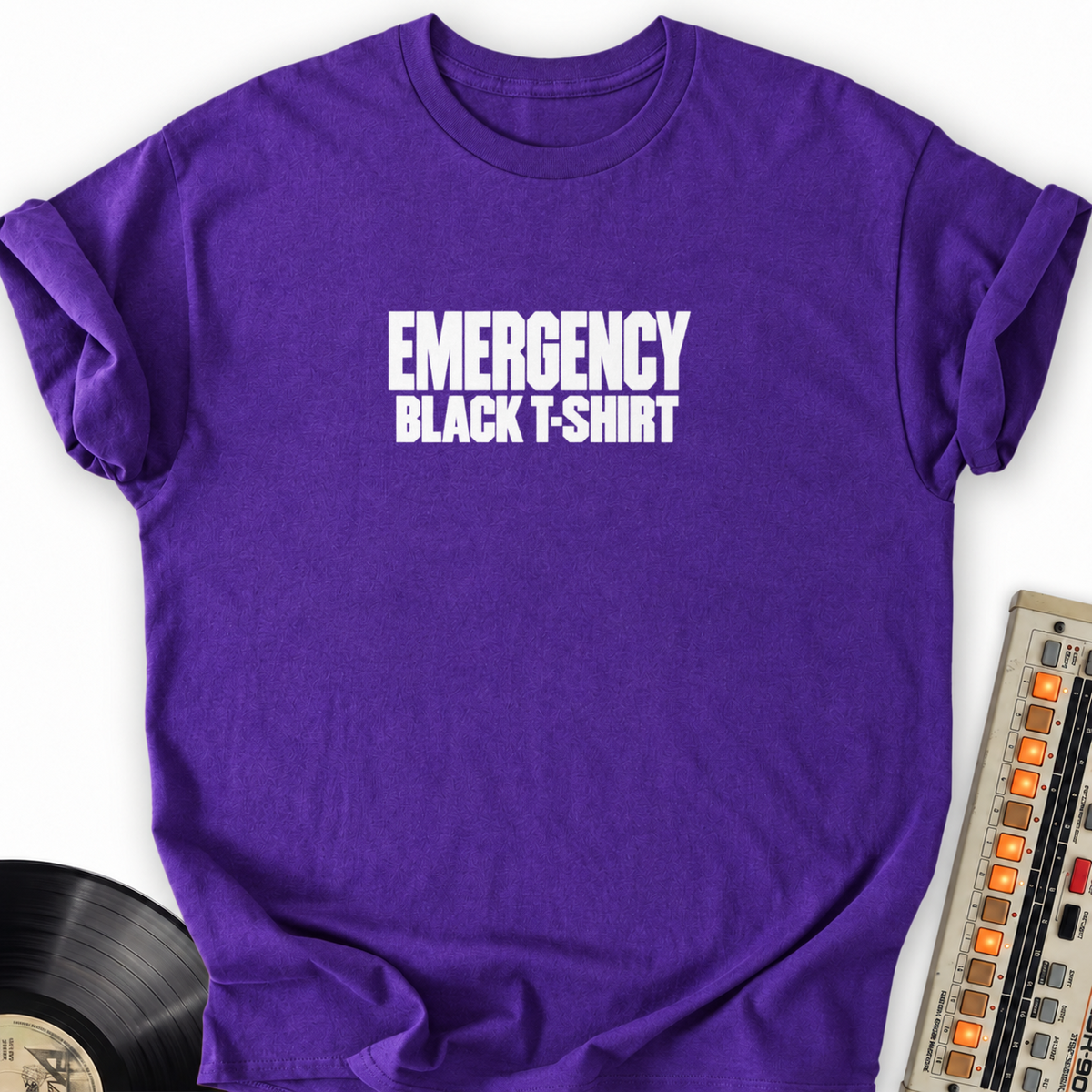 emergency black purple