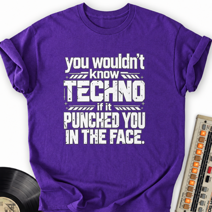 punched you in the face purple