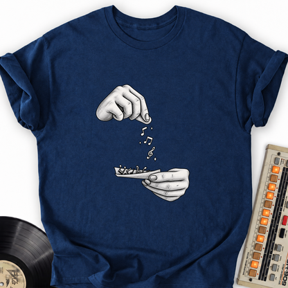notes cigarette navy
