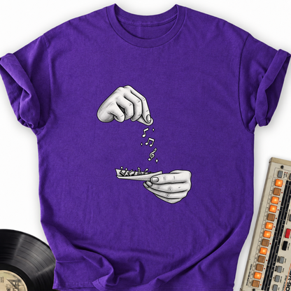 notes cigarette purple