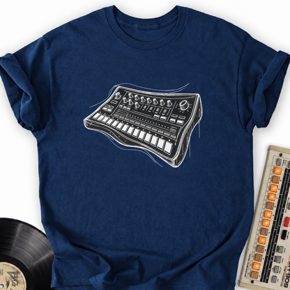 drum machine sketch navy