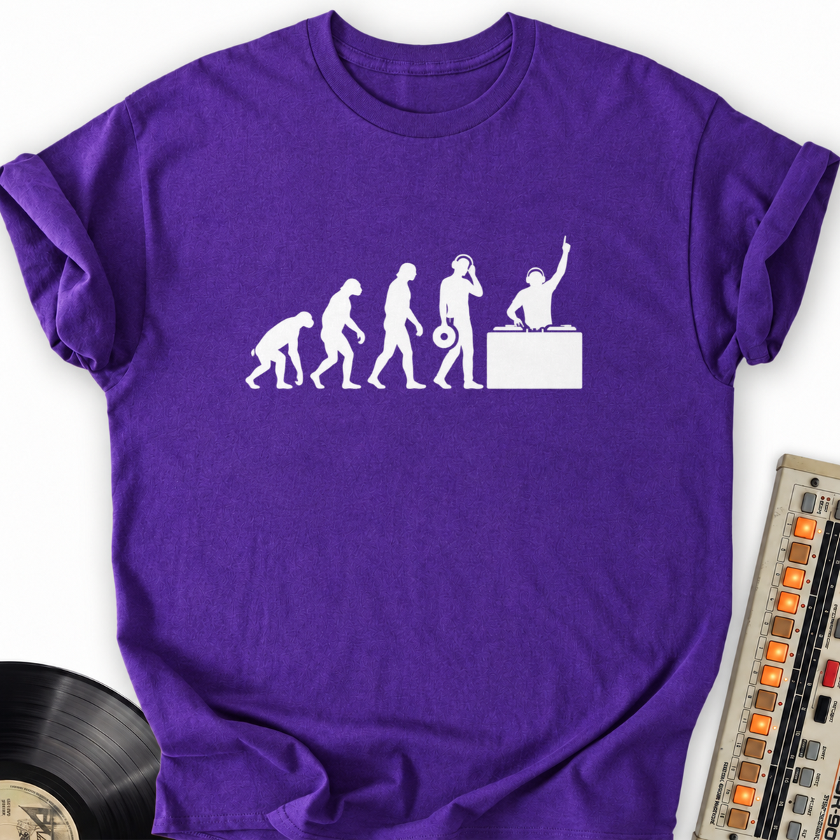 evolution of the DJ purple