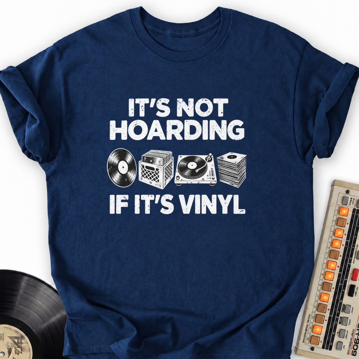 hoarding vinyl navy