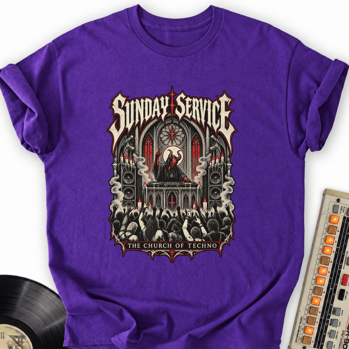 sunday service purple
