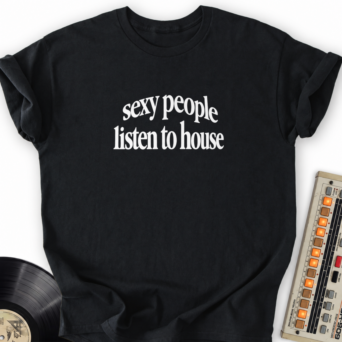 sexy people listen to house black