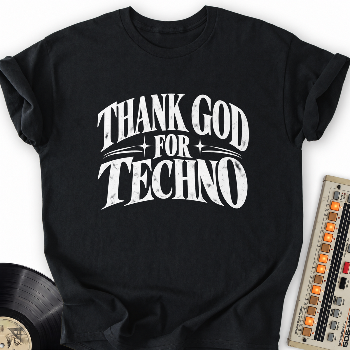 thank god for techno black