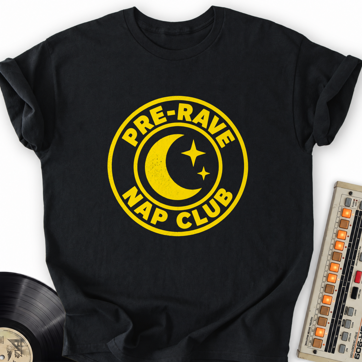 pre rave nap club black