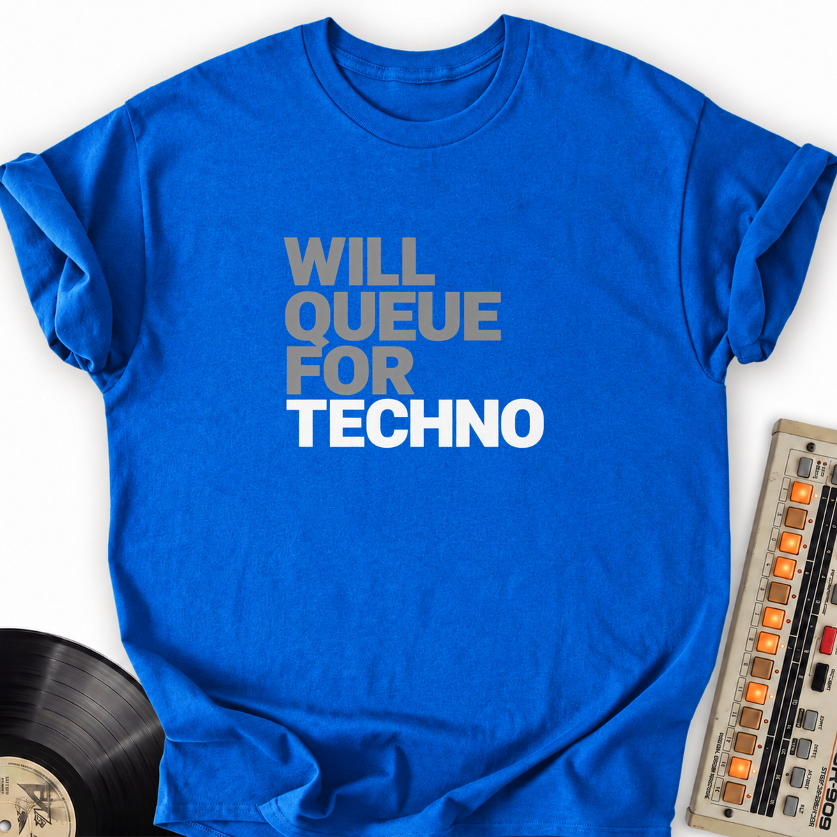 will queue for techno royal