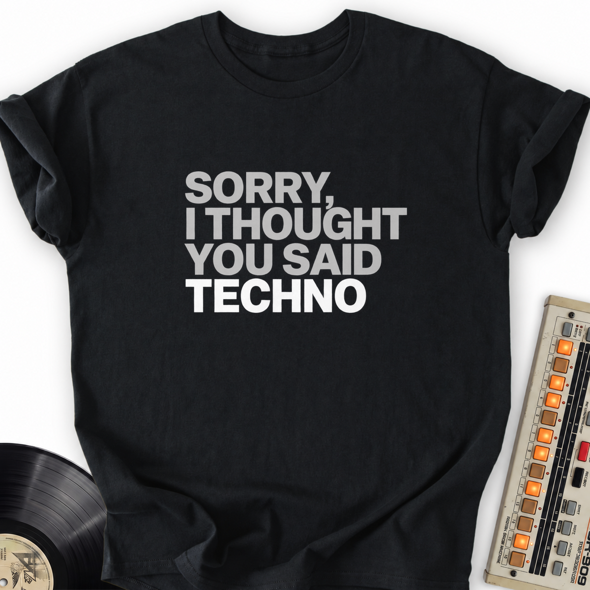 sorry i thought you said techno black