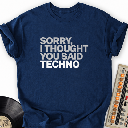 sorry i thought you said techno navy