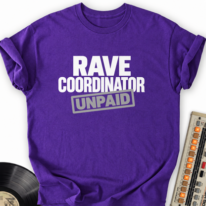 rave coordinator unpaid purple