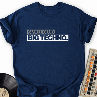 small club big techno navy