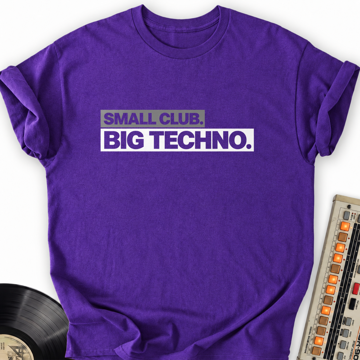 small club big techno purple