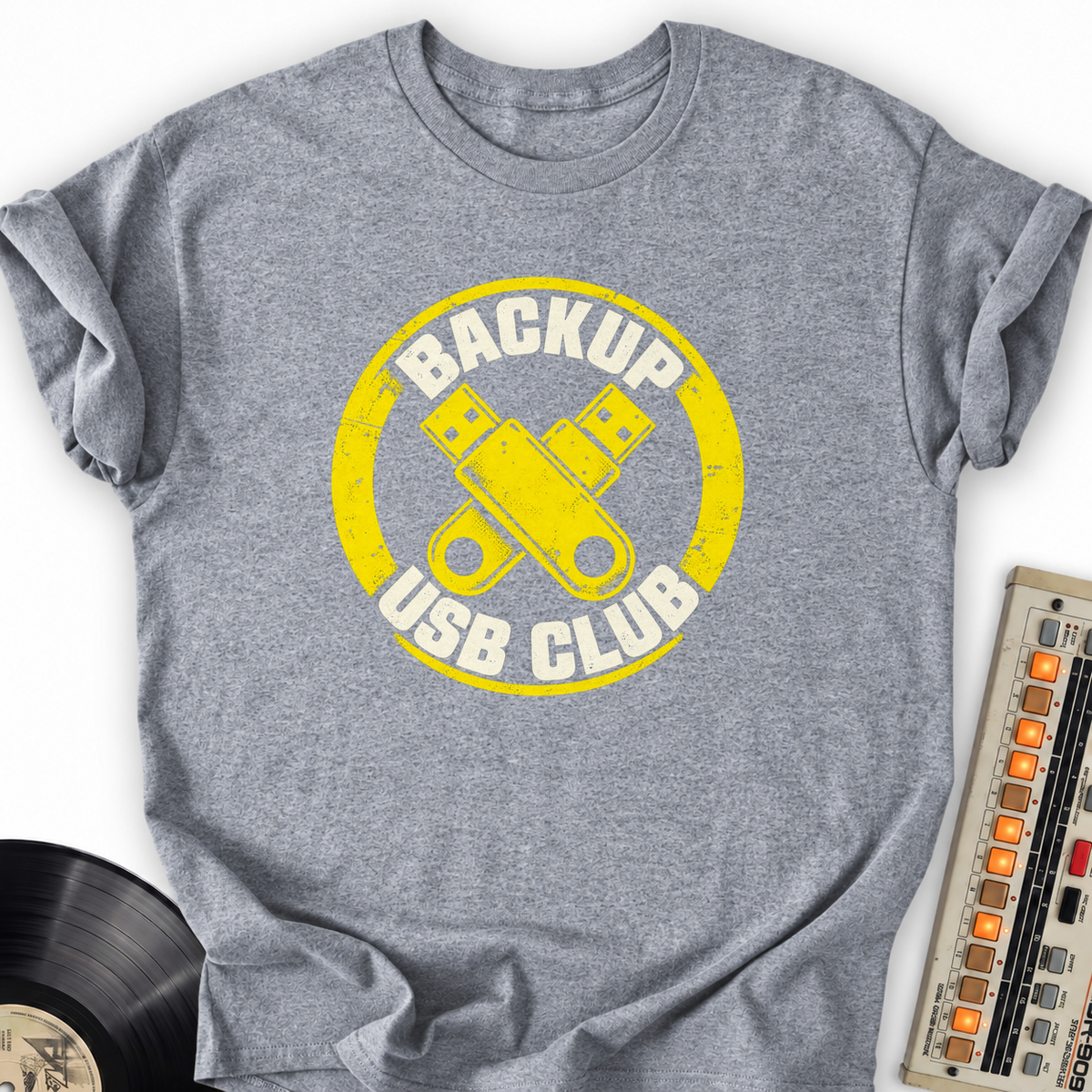 backup usb club gray
