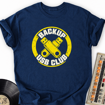 backup usb club navy