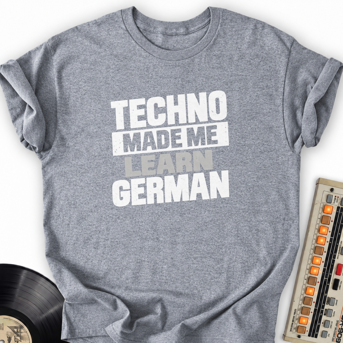 techno made me learn german gray