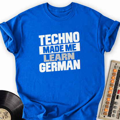 techno made me learn german royal