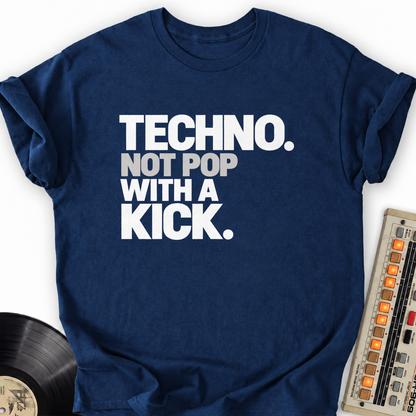 techno not pop with a kick navy