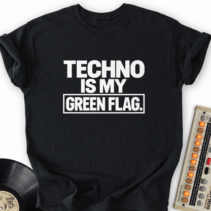 techno is my green flag black