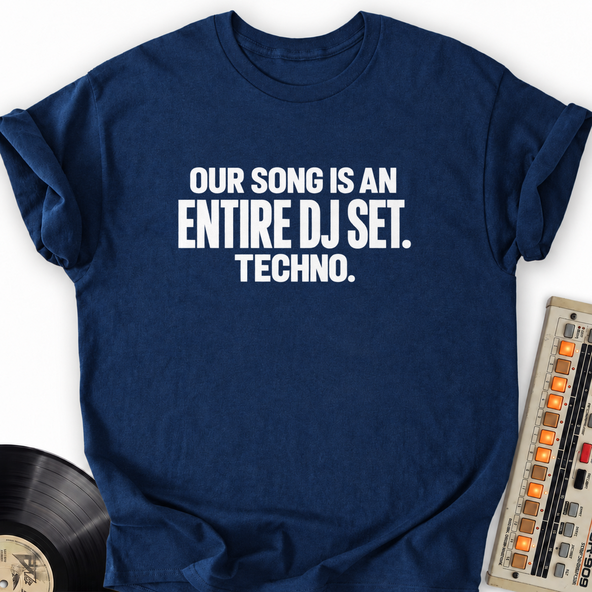 our song is an entire dj set techno navy