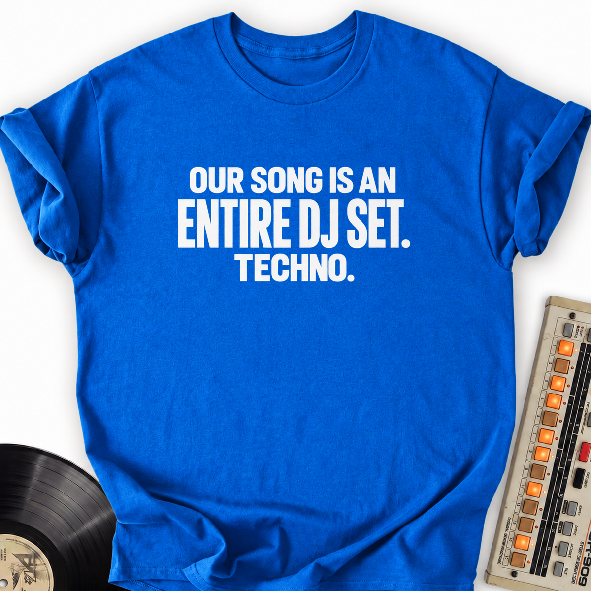 our song is an entire dj set techno royal