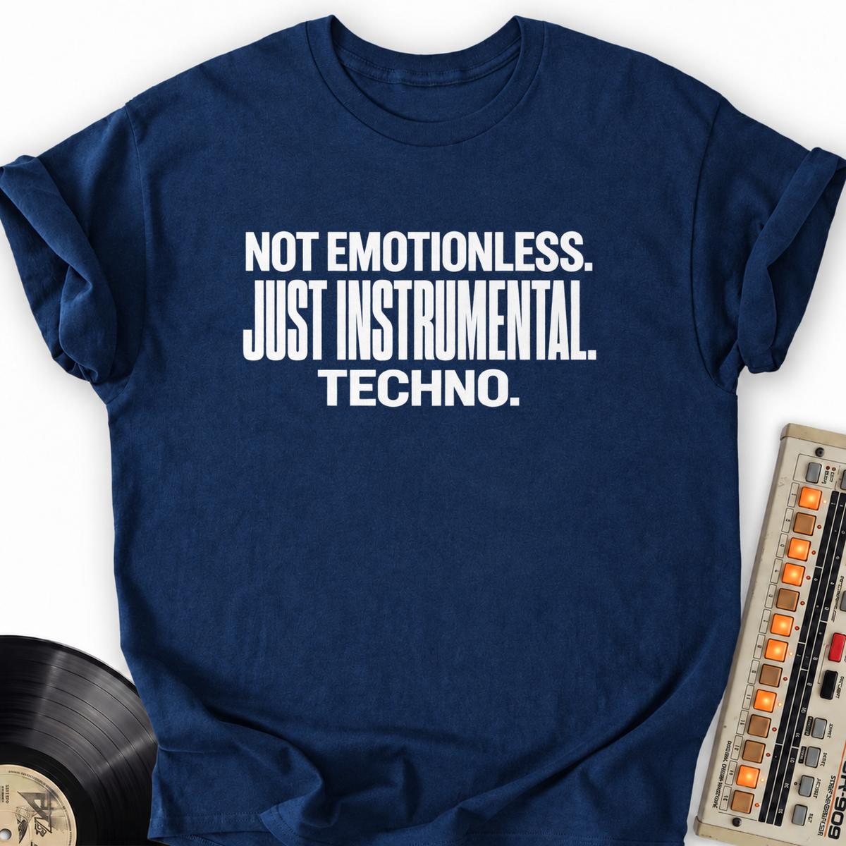 not emotionless just instrumental techno navy
