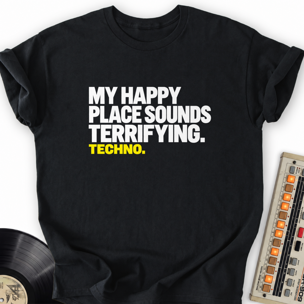 my happy place sounds terrifying techno black