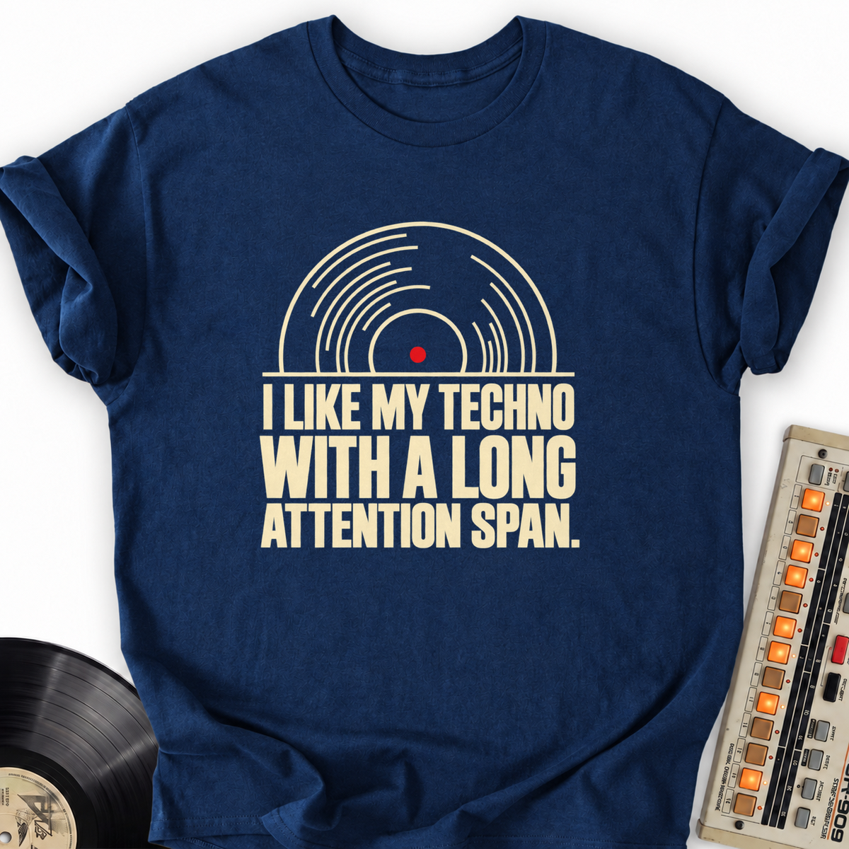 i like my techno with a long attention span navy