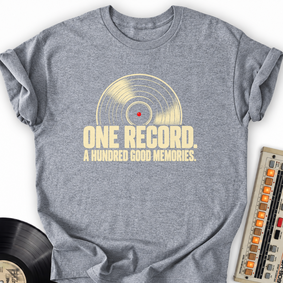 one record a hundred good memories gray