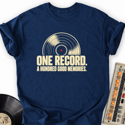 one record a hundred good memories navy