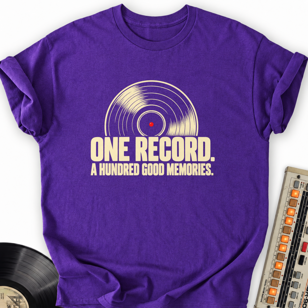 one record a hundred good memories purple