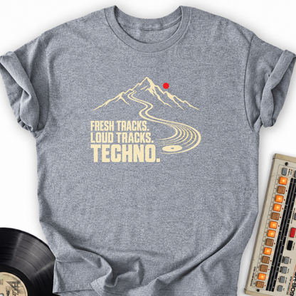 fresh tracks loud tracks techno gray