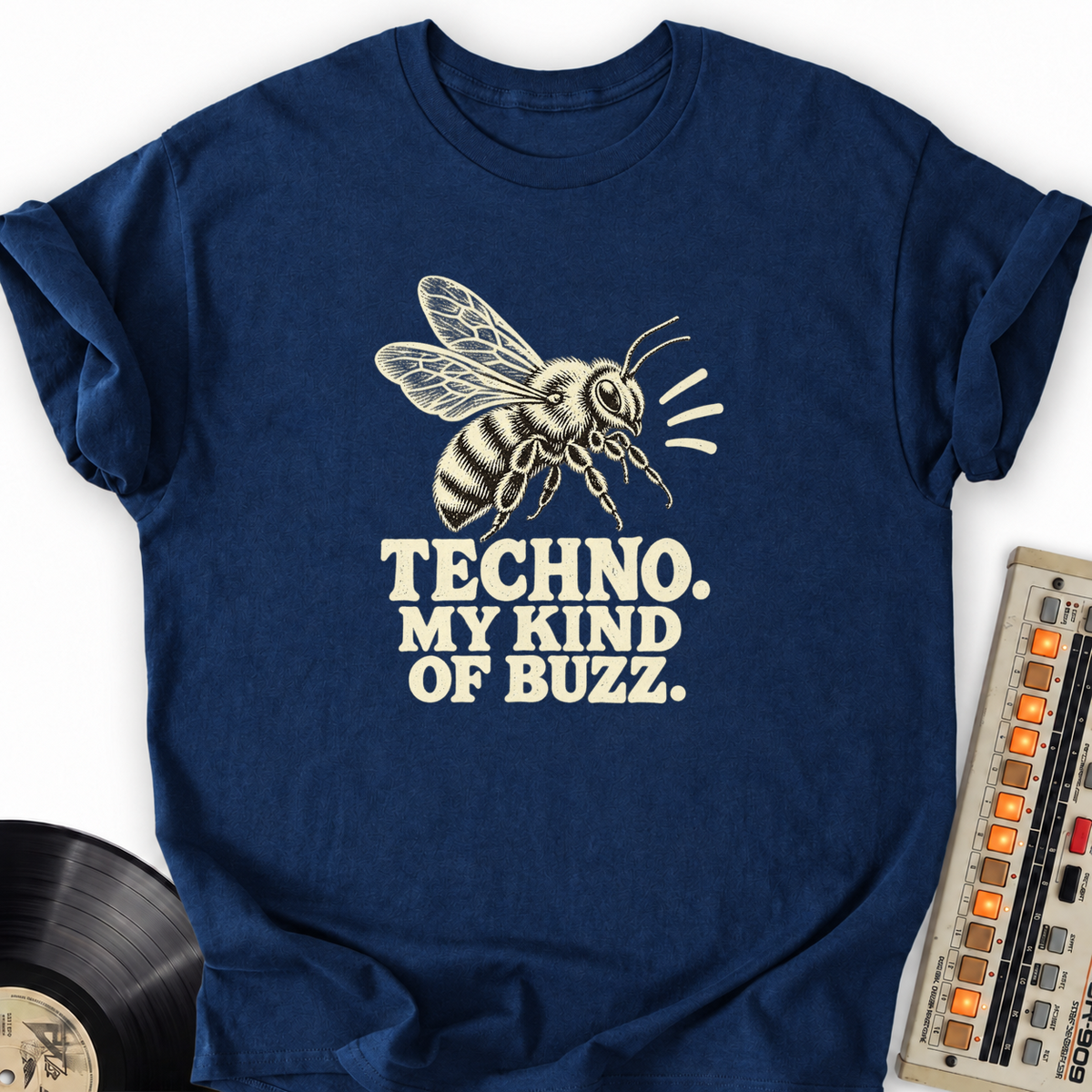 techno my kind of buzz navy
