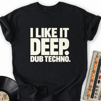 i like it deep dub techno black