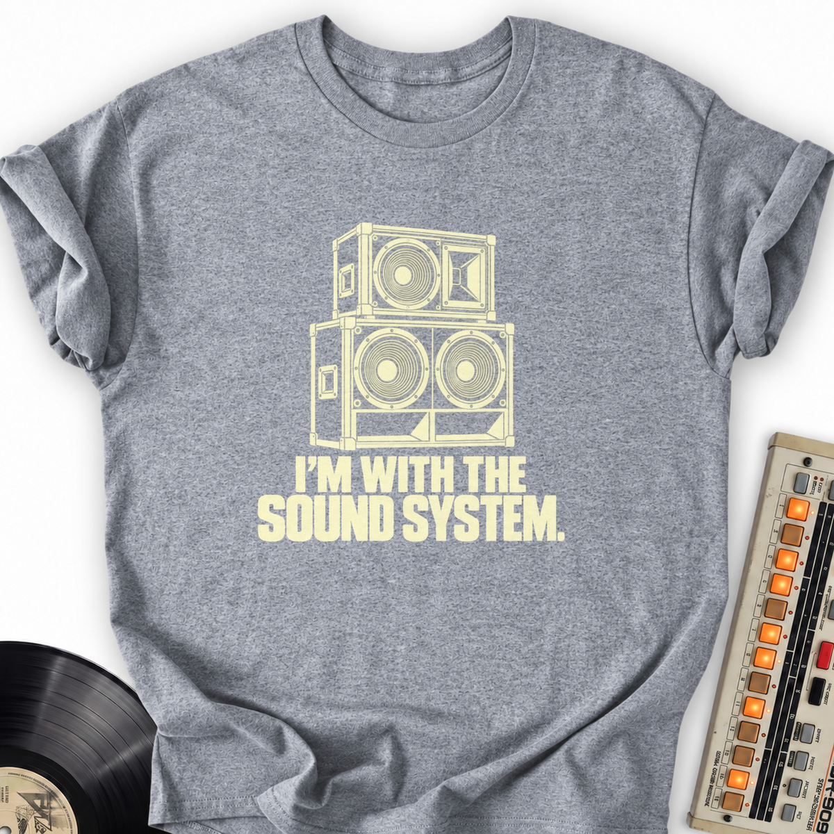 im with the sound system gray
