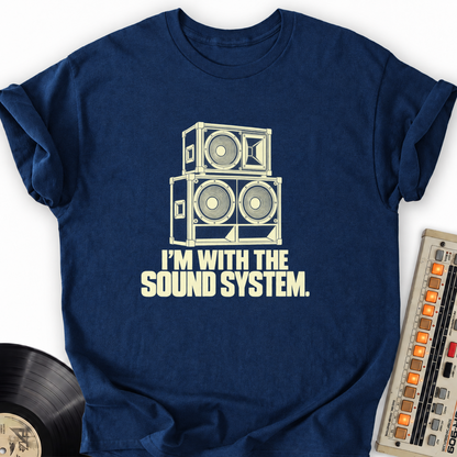 im with the sound system navy