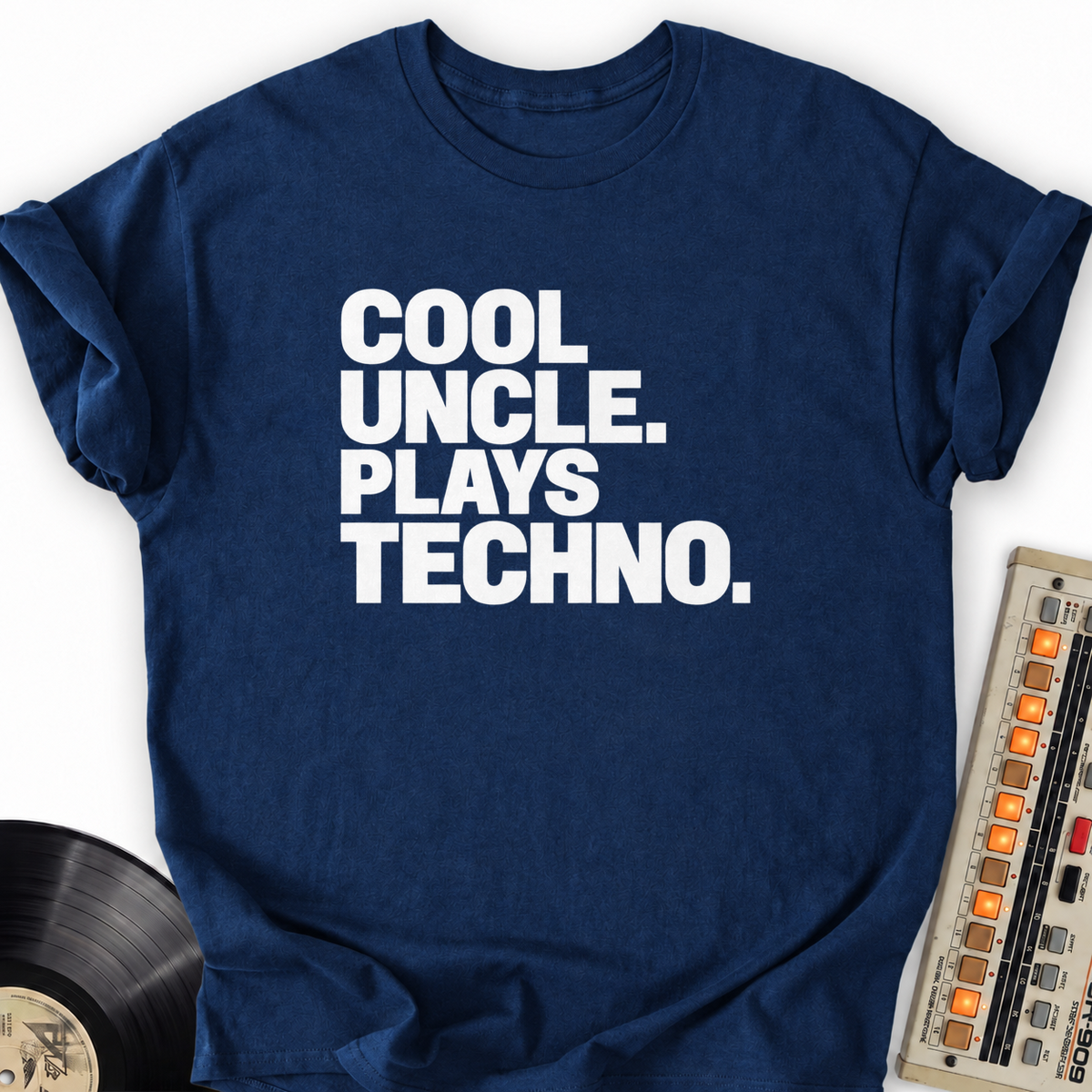 cool uncle plays techno navy